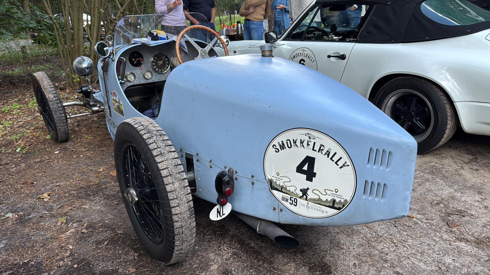 Smokkelrally bugatti
